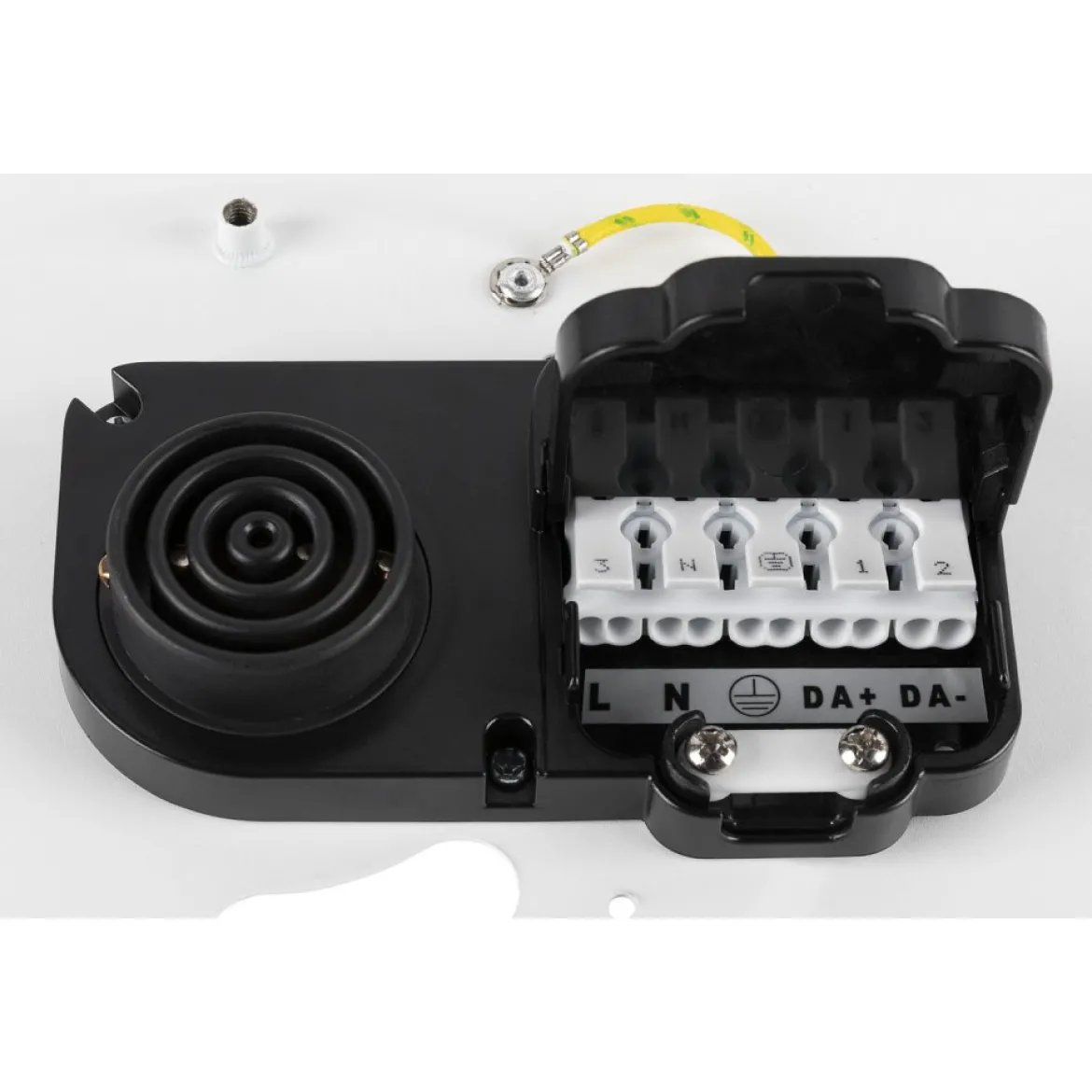 SLV 1007301 MEDO® PRO 60 Deckenaufbauleuchte rund CCT DALI Touch 80° UGR19 weiß