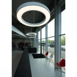SLV 133851 MEDO PRO 90 RING Pendelleuchte weiss 3000K