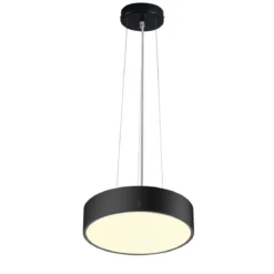 SLV 1007284 MEDO® Pro 30 Wand- und Deckenaufbauleuchte rund CCT Dali UGR19 schwarz