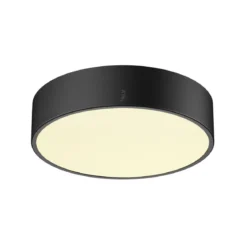 SLV 1007284 MEDO® Pro 30 Wand- und Deckenaufbauleuchte rund CCT Dali UGR19 schwarz