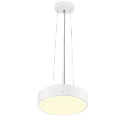 SLV 1007287 MEDO® PRO 30 Wand- und Deckenaufbauleuchte rund CCT DALI Touch 110° weiß
