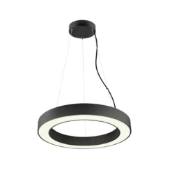SLV 1008591 MEDO® RING 60 Hängelampe 3000/4000K 110° PHASE schwarz
