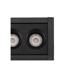 SLV 1005416 MILANDOS 6 Deckeneinbauleuchte schwarz 3000K 45°