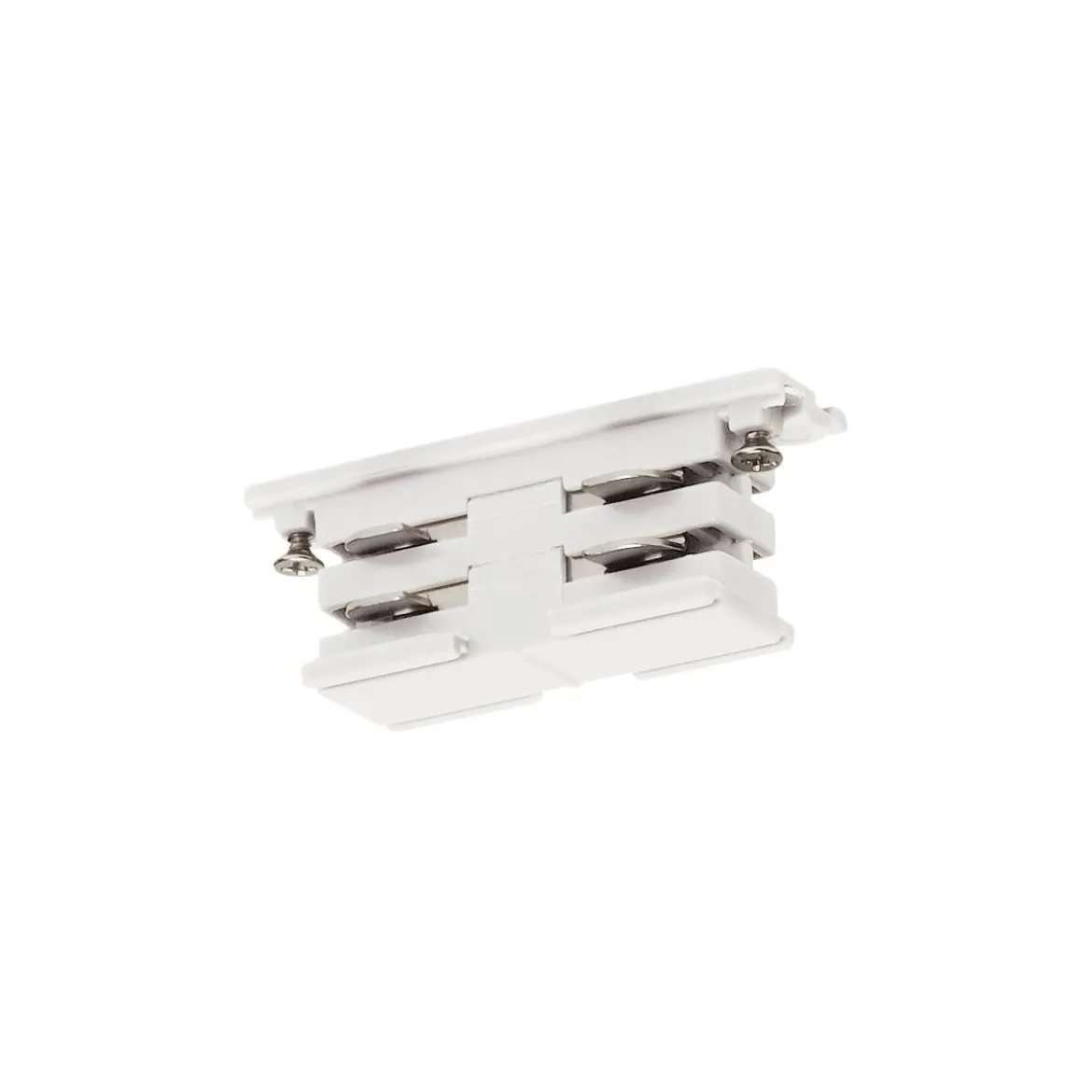 SLV 1001381 Mini-Verbinder für S-TRACK 3-Phasen-Aufbauschiene weiß