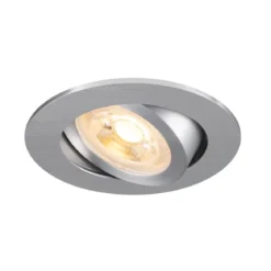 SLV 1007370 NEW TRIA® 68 Deckeneinbauleuchte rund max. 10W GU10 aluminium