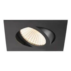 SLV 1007396 NEW TRIA® 68 Deckeneinbauleuchte 2700K 60° quadratisch schwarz