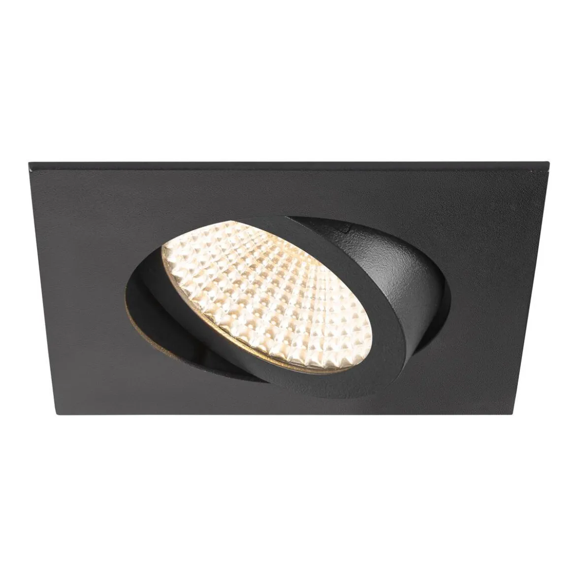 SLV 1007396 NEW TRIA® 68 Deckeneinbauleuchte 2700K 60° quadratisch schwarz