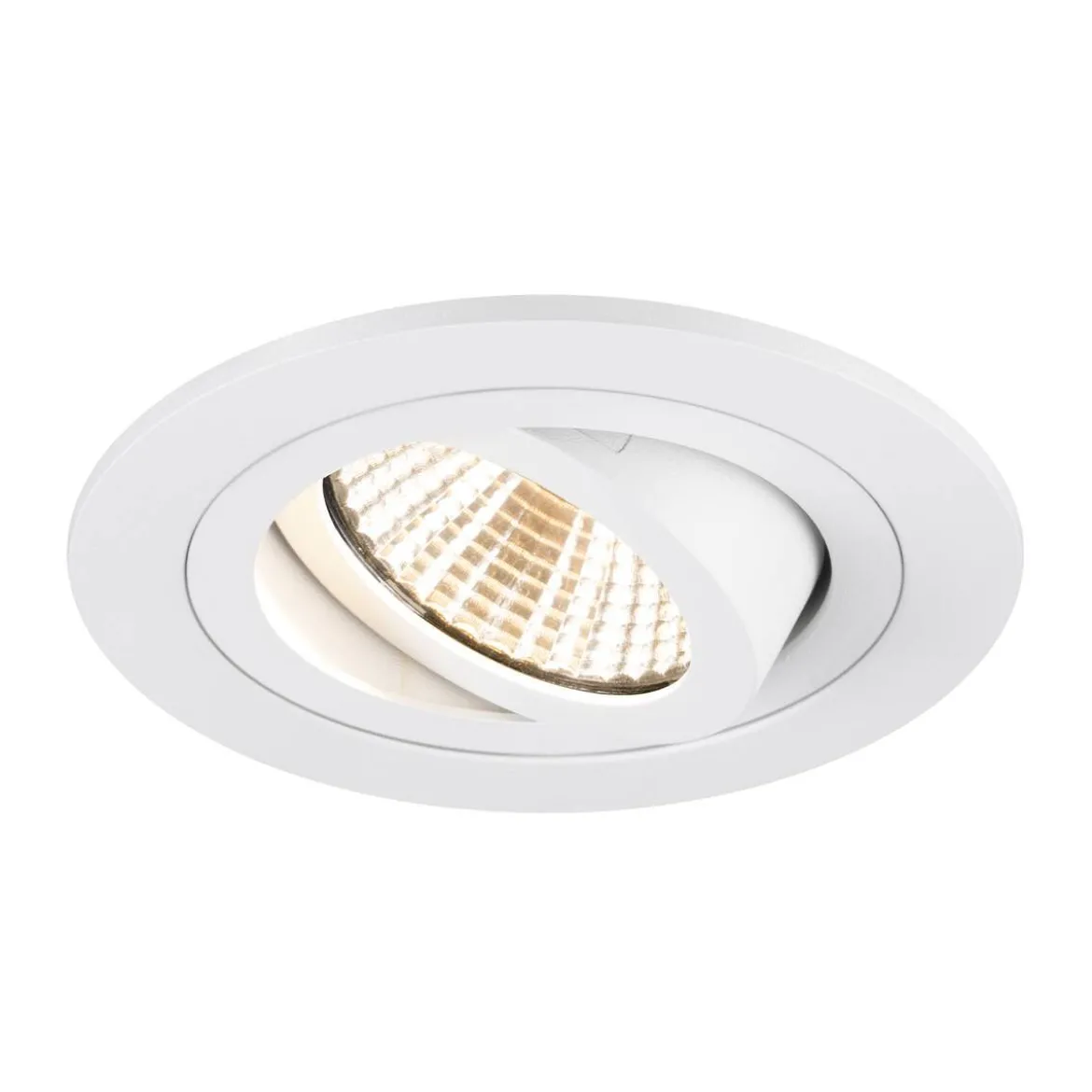SLV 1007401 NEW TRIA® 75 Deckeneinbauleuchte 2700K 38° rund weiß