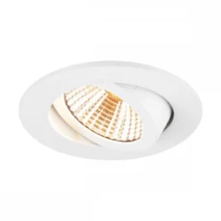 SLV 1007423 NEW TRIA® 68 Deckeneinbauleuchte Dim-to-Warm 38° rund weiß