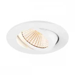 SLV 1007425 NEW TRIA® 68 Deckeneinbauleuchte Dim-to-Warm 60° rund weiß