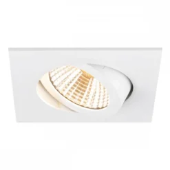 SLV 1007427 NEW TRIA® 68 Deckeneinbauleuchte Dim-to-Warm 38° quadratisch weiß