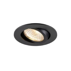 SLV 1009021 NEW TRIA® 68 Deckeneinbauleuchte PHASE AIRTIGHT 2700K rund schwarz