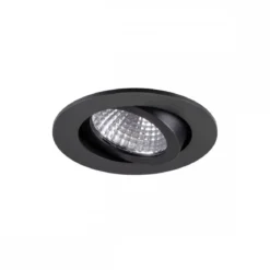 SLV 1009023 NEW TRIA® 68 Deckeneinbauleuchte PHASE AIRTIGHT 3000K rund schwarz