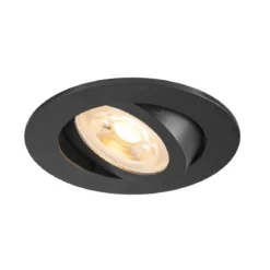 SLV 1007369 NEW TRIA® 68 Deckeneinbauleuchte rund max. 10W GU10 schwarz