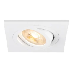 SLV 1007377 NEW TRIA® 75 Deckeneinbauleuchte quadratisch max. 10W GU10 weiß