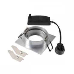 SLV 1007373 NEW TRIA® 68 Deckeneinbauleuchte quadratisch max. 10W GU10 aluminium