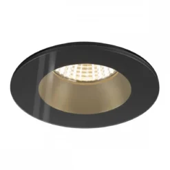 SLV 1007336 NEW TRIA® 68 Deckeneinbauring rund 83mm schwarz IP65