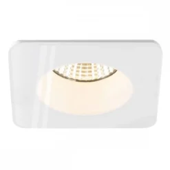 SLV 1007339 NEW TRIA® 68 Deckeneinbauring quadratisch 83x83mm weiß IP65