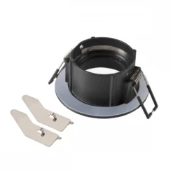 SLV 1007345 NEW TRIA® 68 Deckeneinbauring rund 82mm schwarz IP65