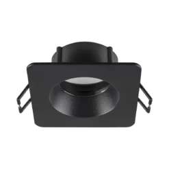 SLV 1007347 NEW TRIA® 68 Deckeneinbauring quadratisch 82x82mm schwarz IP65