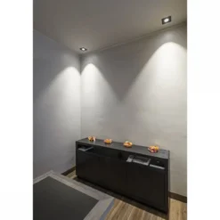 SLV 1007340 NEW TRIA® 75 Deckeneinbauring quadratisch 90x90mm schwarz IP20
