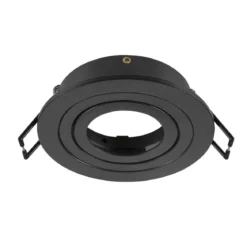 SLV 1007343 NEW TRIA® 75 Deckeneinbauring rund 93mm schwarz