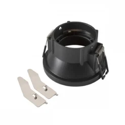 SLV 1007449 NEW TRIA® 75 Deckeneinbauring vertieft Aufsatz IP20 schwarz