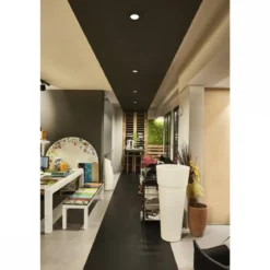 SLV 1007446 NEW TRIA® 95 Deckeneinbauring eckig 110x110mm schwarz IP20