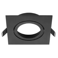 SLV 1007446 NEW TRIA® 95 Deckeneinbauring eckig 110x110mm schwarz IP20
