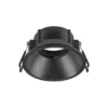 SLV 1007488 NEW TRIA® 75 Deckeneinbauring vertieft 82mm IP20 schwarz