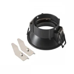 SLV 1007488 NEW TRIA® 75 Deckeneinbauring vertieft 82mm IP20 schwarz