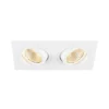 SLV 1008008 NEW TRIA® 155 Deckeneinbauring 2-flammig IP20 weiß