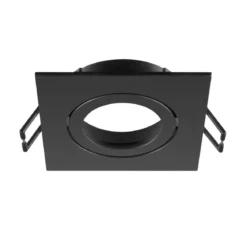 SLV 1007329 NEW TRIA® 68 Deckeneinbauring quadratisch 82x82mm schwarz IP20