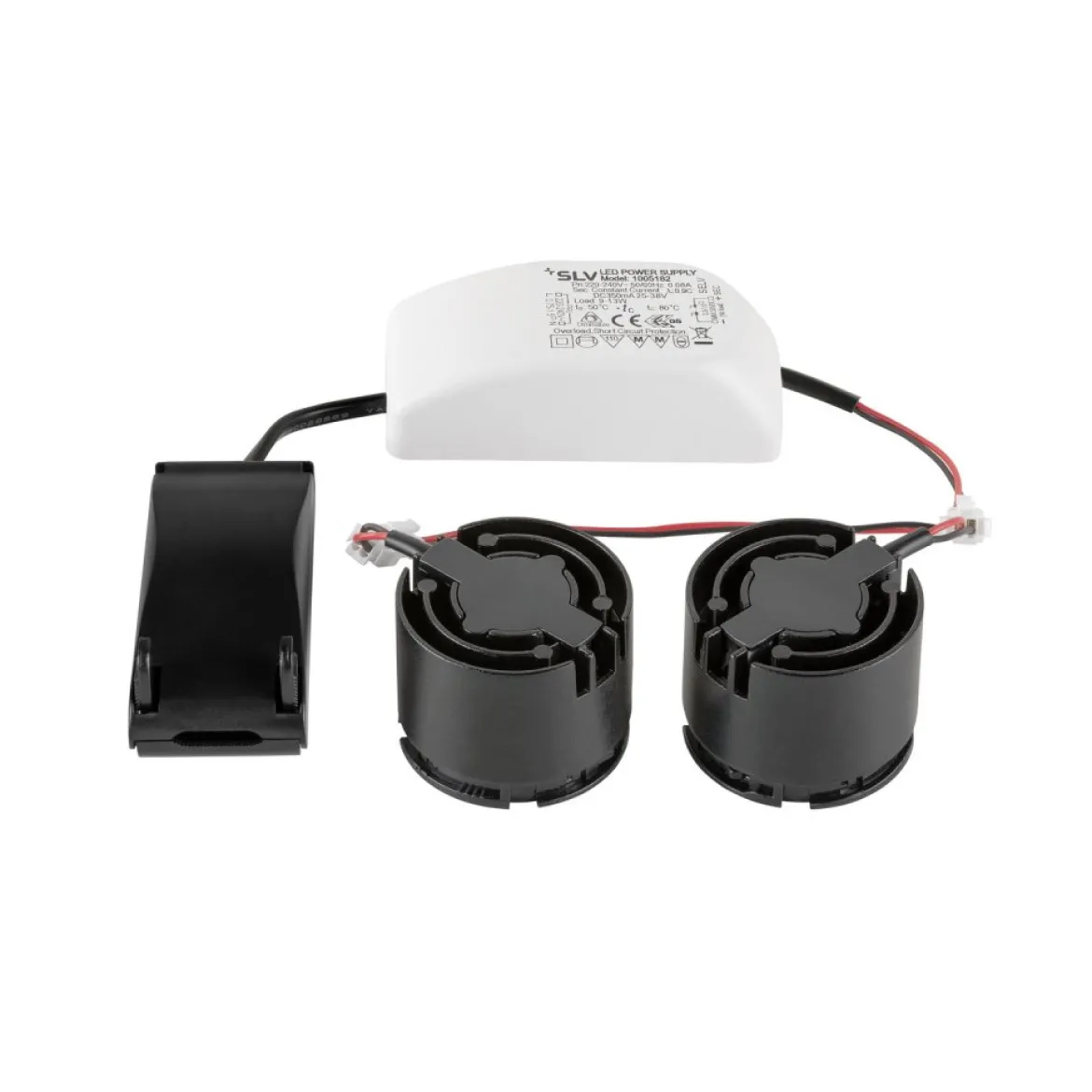 SLV 1008005 NEW TRIA® 155 DOUBLE LED-Modul 2700K 38° PHASE schwarz