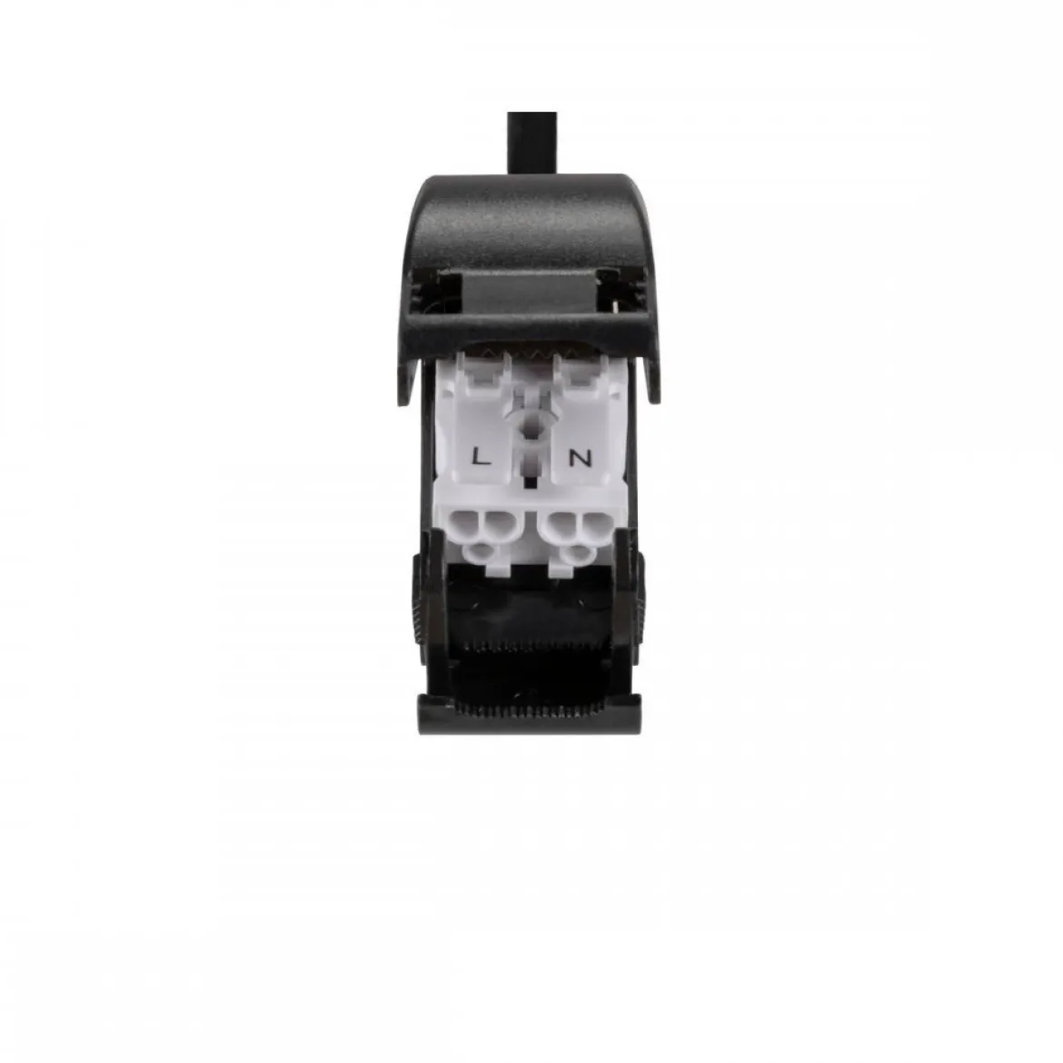 SLV 1009005 NEW TRIA® 45 LED Einbauleuchte rund 3000K schwarz IP44