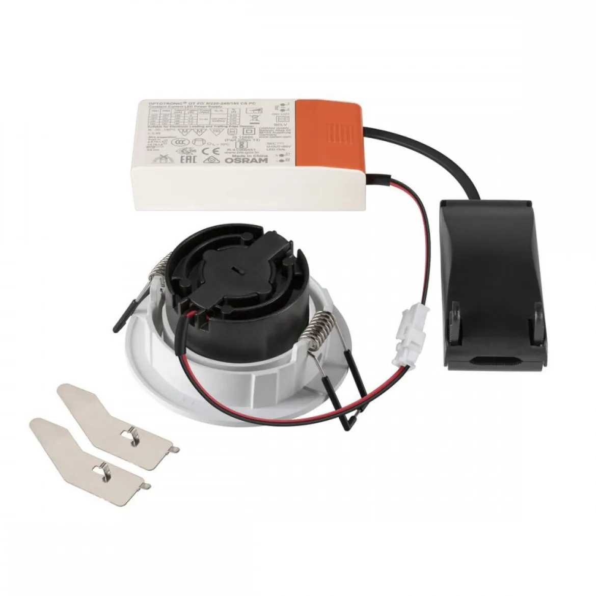 SLV 1007435 NEW TRIA® UNIVERSAL 68 Deckeneinbauleuchte CCT Switch 60° rund weiß