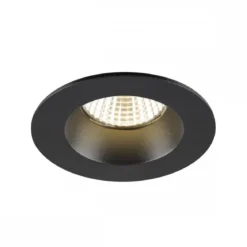 SLV 1007442 NEW TRIA® UNIVERSAL 68 Deckeneinbauleuchte rund CCT Switch 38° IP 65 schwarz