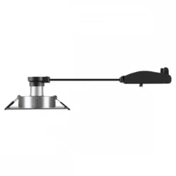 SLV 1007629 NEW TRIA® 75 XL Deckeneinbauleuchte quadratisch max. 10W GU10 aluminium