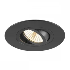 SLV 1007631 NEW TRIA® 75 XL Deckeneinbauring rund 110mm schwarz IP20