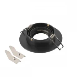 SLV 1007631 NEW TRIA® 75 XL Deckeneinbauring rund 110mm schwarz IP20