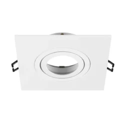 SLV 1007634 NEW TRIA® 75 XL Deckeneinbauring quadratisch 110x110mm weiß IP20