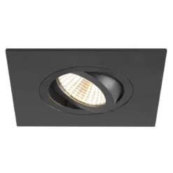 SLV 1007635 NEW TRIA® 75 XL Deckeneinbauring quadratisch 110x110mm schwarz IP20