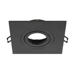 SLV 1007635 NEW TRIA® 75 XL Deckeneinbauring quadratisch 110x110mm schwarz IP20