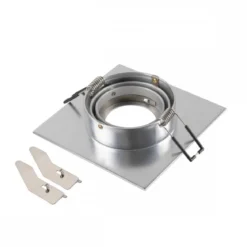 SLV 1007636 NEW TRIA® 75 XL Deckeneinbauring quadratisch 110x110mm aluminium IP20