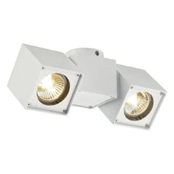 SLV No. 151531 ALTRA DICE SPOT 2 Deckenleuchte weiss GU10 max. 2x50W