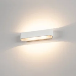 SLV No. 1000634 ASSO 300 LED Wandleuchte weiss 2000K-3000K Dim to Warm