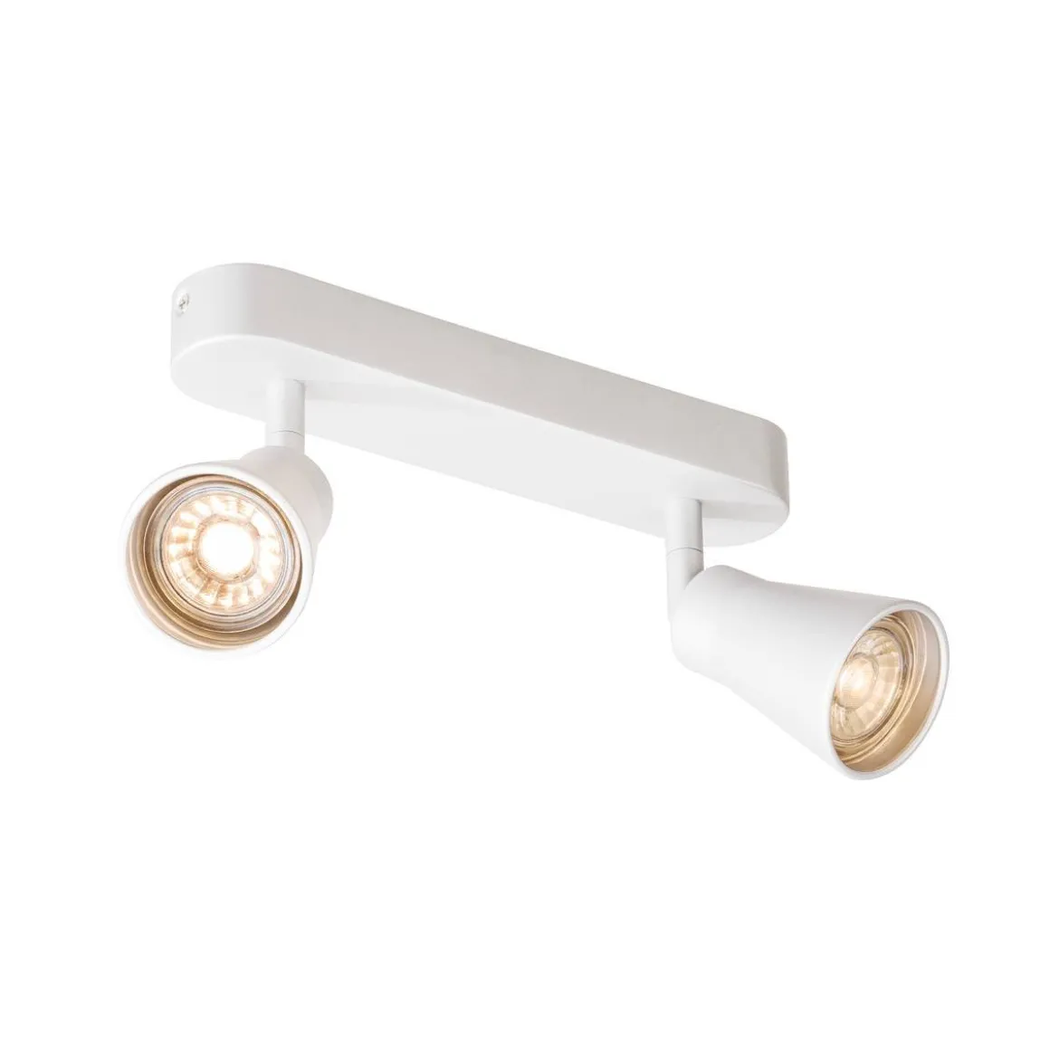 SLV No. 1000890 AVO CW Double Indoor Wand- und Deckenaufbauleuchte QPAR51 weiß