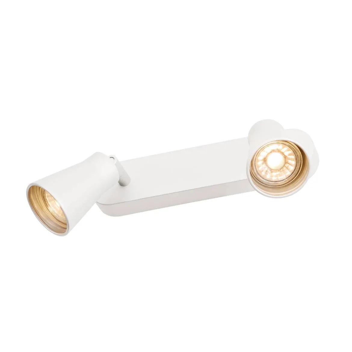SLV No. 1000890 AVO CW Double Indoor Wand- und Deckenaufbauleuchte QPAR51 weiß