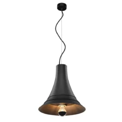 SLV No. 1000434 BATO 35 PD Indoor Pendelleuchte schwarz E27 max. 60W