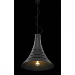 SLV No. 1000433 BATO 45 PD Indoor Pendelleuchte schwarz E27 max. 60W